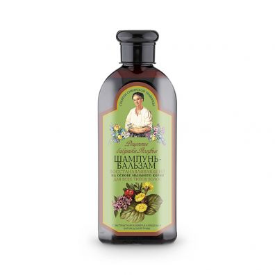 Babuszka Agafia Regenerujcy szampon-balsam do wszystkich typw wosw na bazie mydlnicy lekarskiej 350 ml