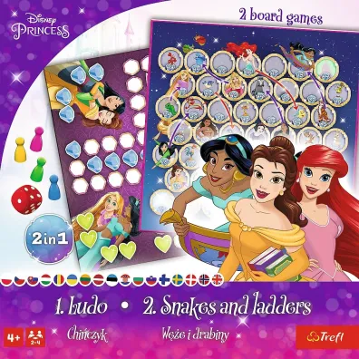 Gra Disney Princess 2w1: Chi�czyk, W�e i drabiny