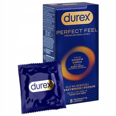 Durex Perfect Feel prezerwatywy 8 szt.