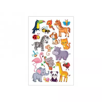 Tatua� zwierz�ta 8,5x13cm MFP