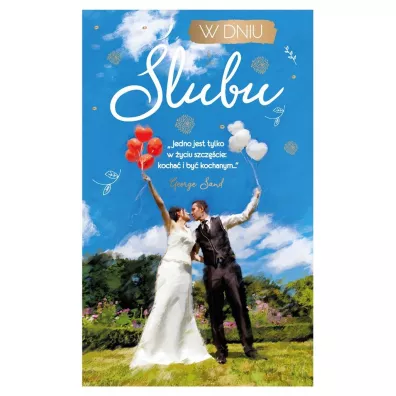 AbCard Kartka okoliczno�ciowa �lub SM03