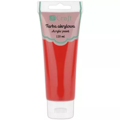 Dalprint Farba akrylowa hot red 120 ml