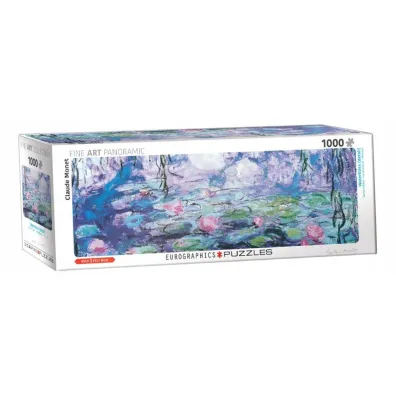 Puzzle panoramiczne 1000 el. Claude Monet, Lilie wodne Eurographics