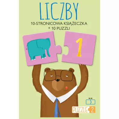 Liczby (ksi��eczka + 10 puzzli)