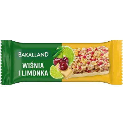 Bakalland Baton BA!lans Wi�nia z limonk� 38 g