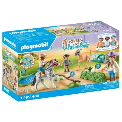 Playmobil Horses of Waterfall Turniej kucyk�w 71495