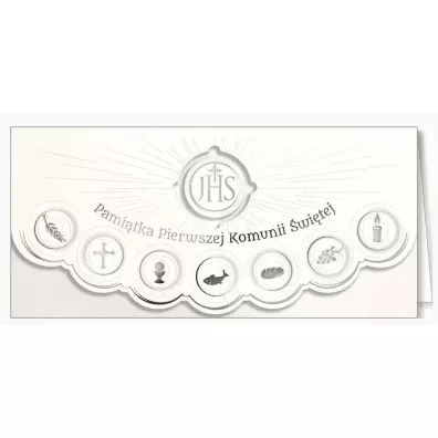 AbCard Kartka okoliczno�ciowa Komunia DK08