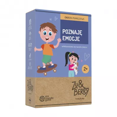 Zu&Berry. Poznaj� emocje. Gra memo Muduko