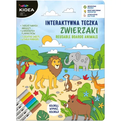 Teczka interaktywna Zwierzaki Derform