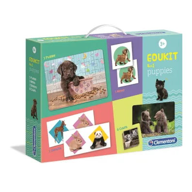 Edukit 4w1 Puppies Clementoni