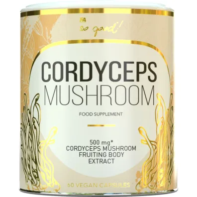 So good! Grzyby cordyceps ekstrakt (500 mg) 60 kaps.