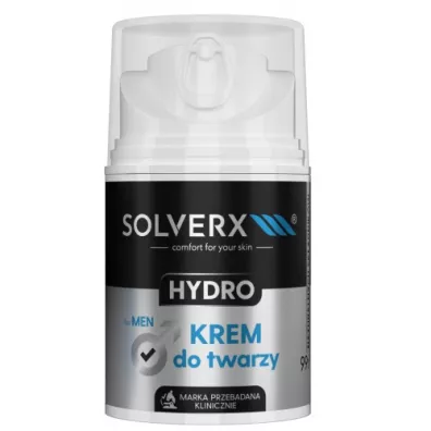 Solverx Hydro krem do twarzy dla m�czyzn 50 ml