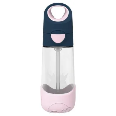 b.box Butelka tritanowa ze s�omk� Indigo Rose 450 ml