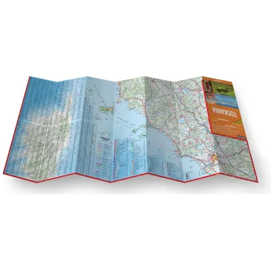 Toskania light przewodnik + mapa