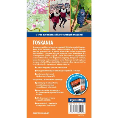 Toskania light przewodnik + mapa