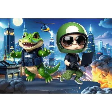 Puzzle 70 element�w Connect Mark TREFL 53027  TR