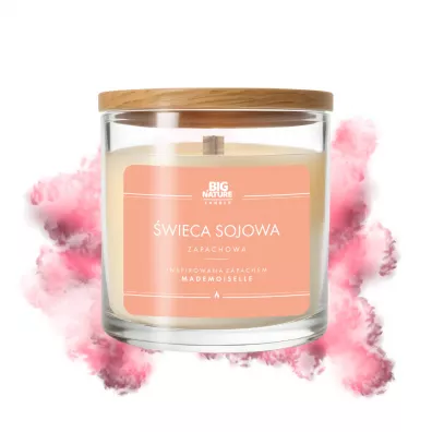 Big Nature �wieca sojowa inspiracja zapachowa Mademoiselle 215 g