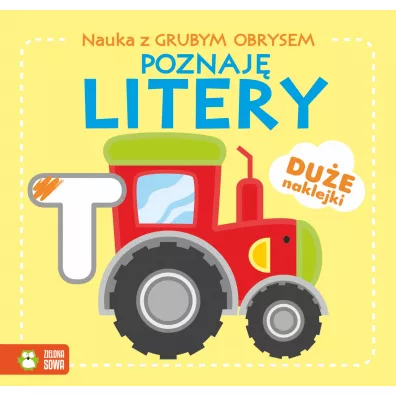 Poznaj litery. Nauka z grubym obrysem