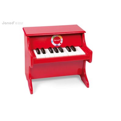 Janod Czerwone pianino Confetti