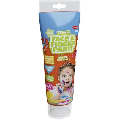 Boti Farba do malowania palcami - pomara�czowa 100ml