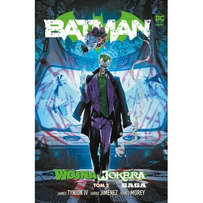 Uniwersum DC Wojna Jokera. Batman. Tom 2 - James Tynion IV, Tomasz Sidorkiewicz, Tomeu Morey, Jorge Jimnez