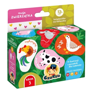 CzuCzu Moje zwierz�tka 12+ Ksi��eczka na k�eczku