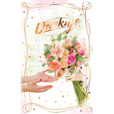 AbCard Kartka okoliczno�ciowa Dzi�kuj� ICG16