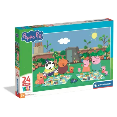 Puzzle 24el Maxi Peppa Pig CLEMENTONI 24834 CLM