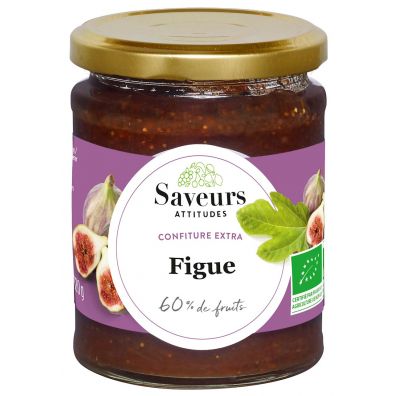 Saveurs Et Fruits Dżem ekstra z fig 320 g Bio