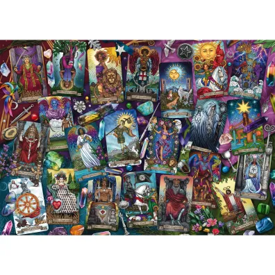 Puzzle PQ 1000 el. Karty Tarota Schmidt