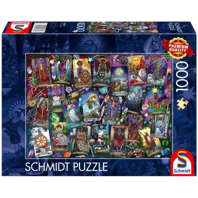 Puzzle PQ 1000 el. Karty Tarota Schmidt