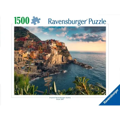 Puzzle 1500 el. Widok na Cinque Terre Ravensburger