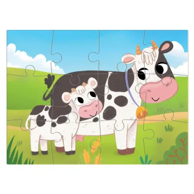 Puzzle 12 el. Zawsze razem. Kr�wki Dodo