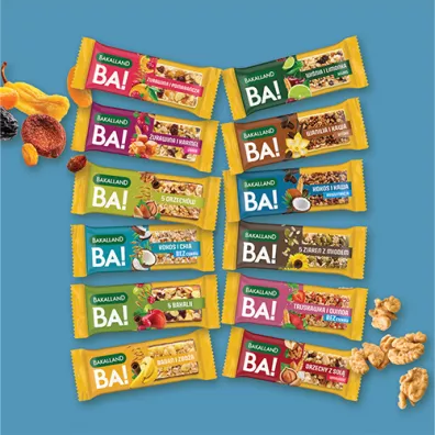 Bakalland Baton zboowy BA! Kokos i kawa - Koncentracja 35 g