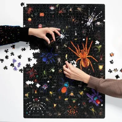 Puzzle Puzzlove CzuCzu 1000 el. Paj�ki Bright Junior Media