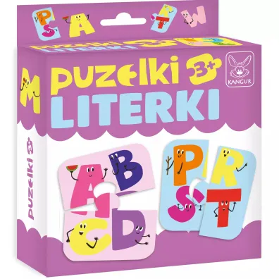 Puzzle Puzzelki. Literki Kangur