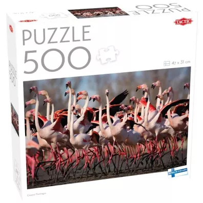 Puzzle 500 Due flamingi Tactic