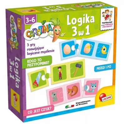 Carotina. Logika 3w1 Lisciani