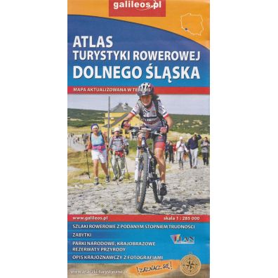 Atlas tur. rowerowej - Dolny Śląsk 1:285 000