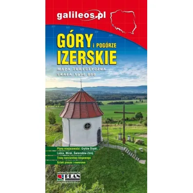 G�ry i Pog�rze Izerskie - mapa turystyczna