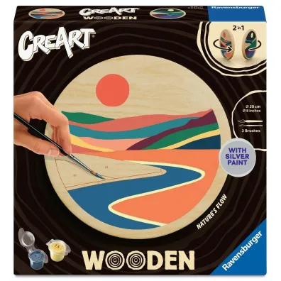 Ravensburger Creart Wooden Nature's flow