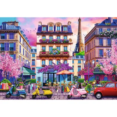 Puzzle 4000 el. Wiosna w Pary�u Trefl