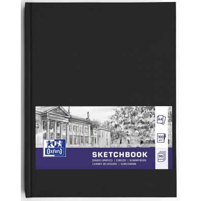 Oxford Szkicownik Sketchbook szyty A4 96 kartek