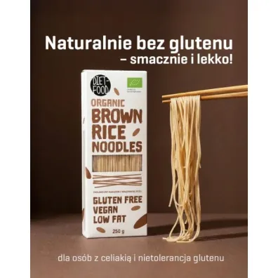 Diet-Food Makaron z br�zowego ry�u 250 g Bio