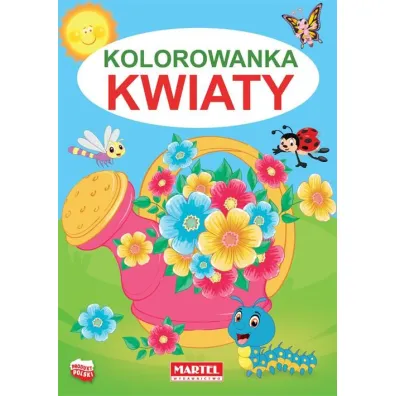 Kwiaty kolorowanka