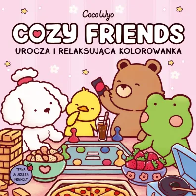 Cozy Friends. Urocza i relaksuj�ca kolorowanka