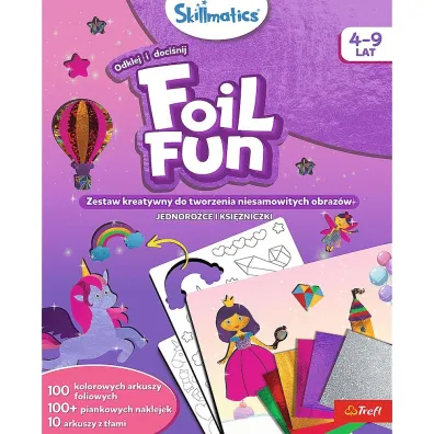 Zestaw kreatywny Skillmatics Foil Fun Jednoro�ce i Ksi�niczki Grasper Global Private Limited