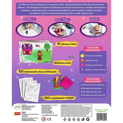 Zestaw kreatywny Skillmatics Foil Fun Jednoro�ce i Ksi�niczki Grasper Global Private Limited