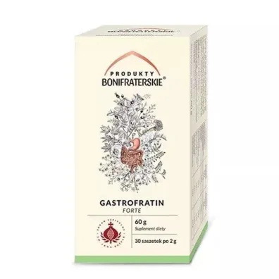 Produkty Bonifraterskie Gastrofratin Forte suplement diety 30 x 2 g