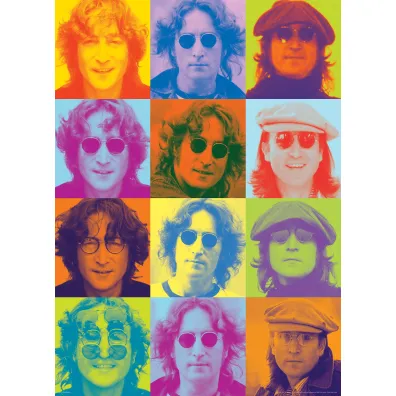 Puzzle 1000 el. Kolorowe porterty John Lenon Eurographics